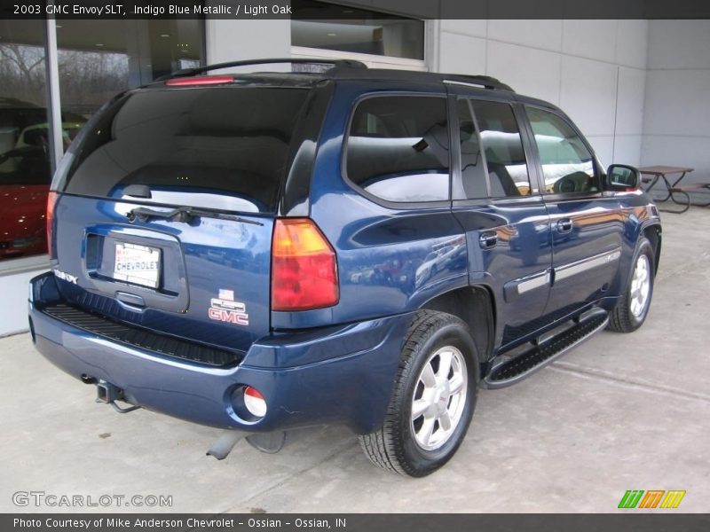 Indigo Blue Metallic / Light Oak 2003 GMC Envoy SLT