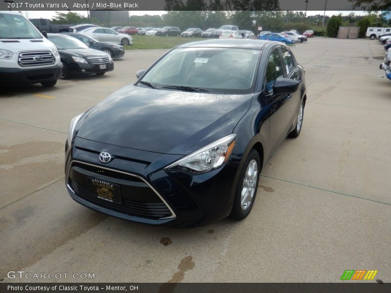 Abyss / Mid-Blue Black 2017 Toyota Yaris iA
