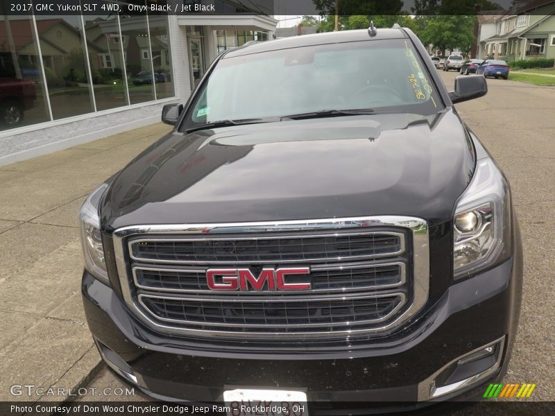Onyx Black / Jet Black 2017 GMC Yukon SLT 4WD