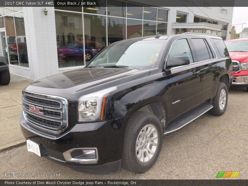 Onyx Black / Jet Black 2017 GMC Yukon SLT 4WD