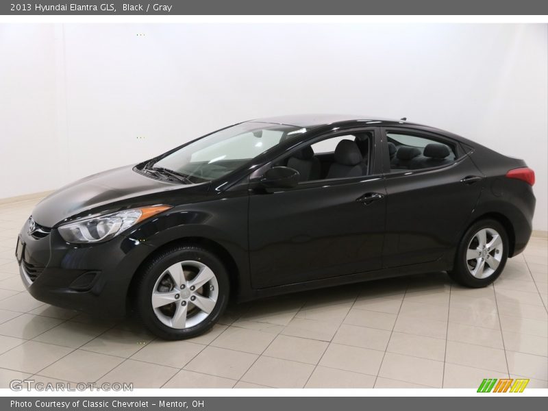 Black / Gray 2013 Hyundai Elantra GLS