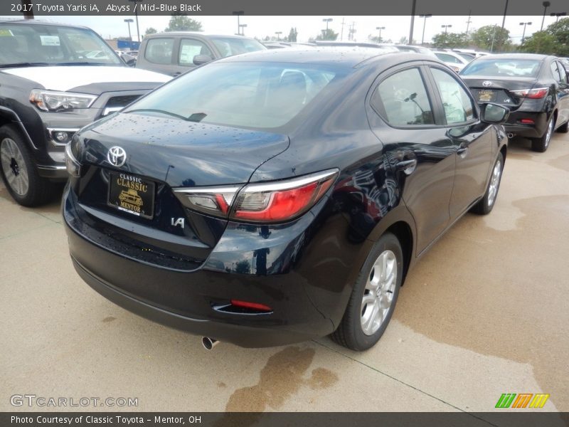 Abyss / Mid-Blue Black 2017 Toyota Yaris iA