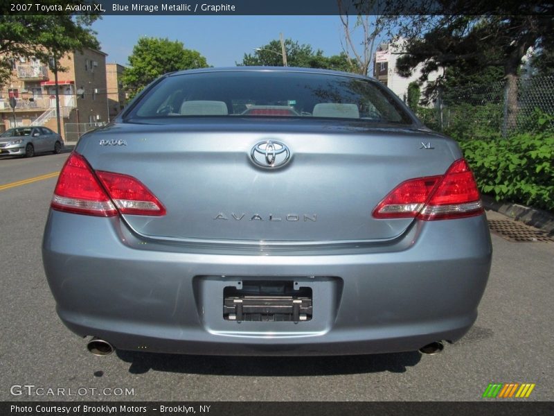 Blue Mirage Metallic / Graphite 2007 Toyota Avalon XL