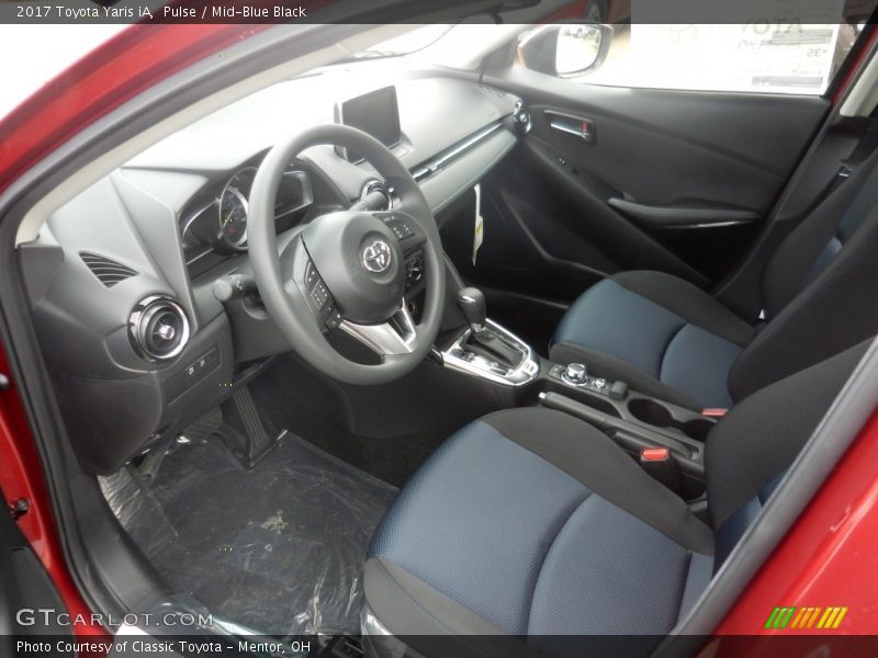 Pulse / Mid-Blue Black 2017 Toyota Yaris iA