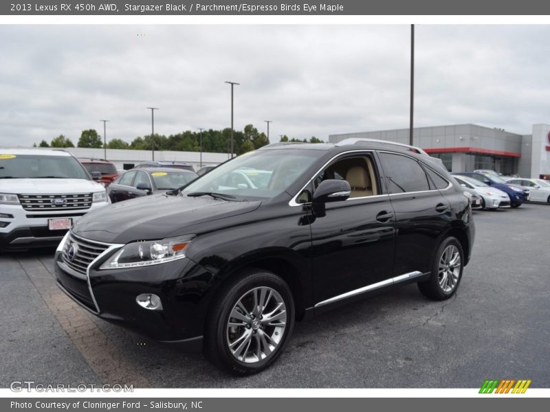 Stargazer Black / Parchment/Espresso Birds Eye Maple 2013 Lexus RX 450h AWD