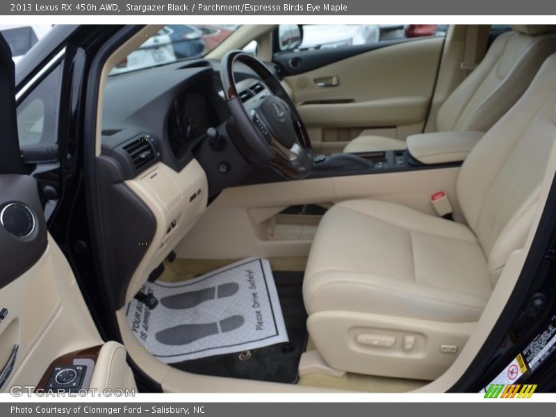 Stargazer Black / Parchment/Espresso Birds Eye Maple 2013 Lexus RX 450h AWD