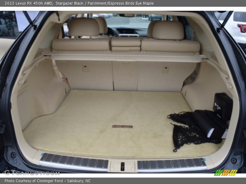 Stargazer Black / Parchment/Espresso Birds Eye Maple 2013 Lexus RX 450h AWD