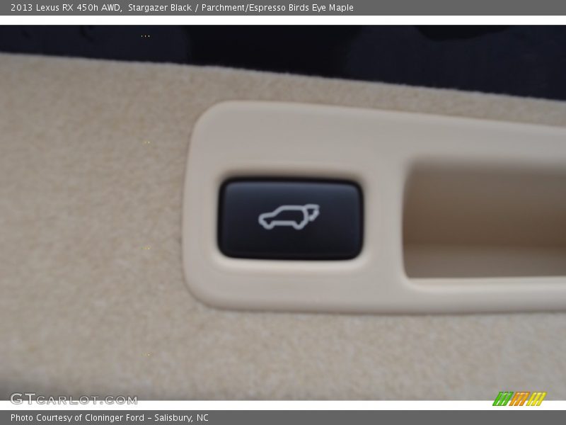 Stargazer Black / Parchment/Espresso Birds Eye Maple 2013 Lexus RX 450h AWD