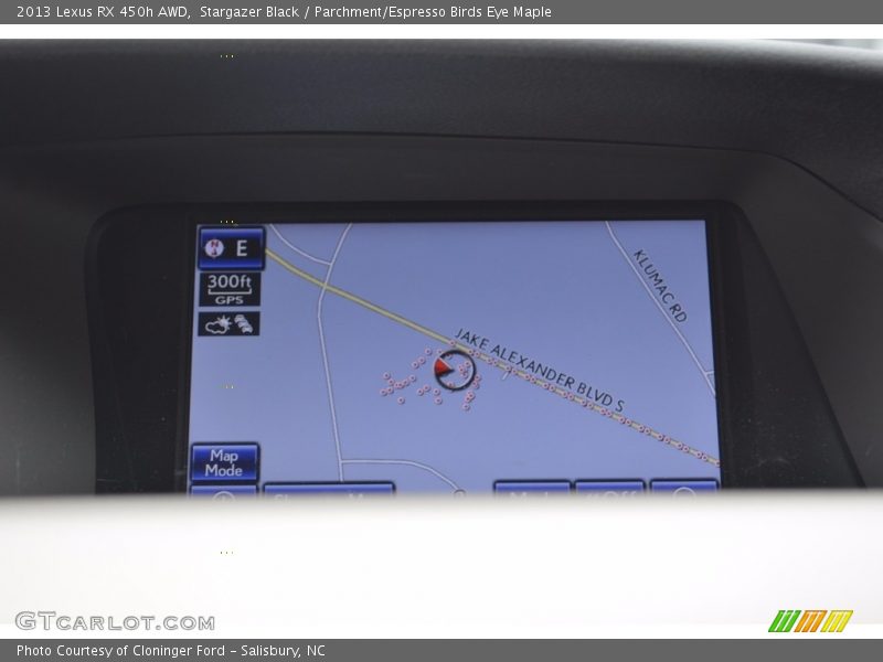 Stargazer Black / Parchment/Espresso Birds Eye Maple 2013 Lexus RX 450h AWD