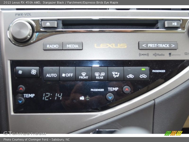 Stargazer Black / Parchment/Espresso Birds Eye Maple 2013 Lexus RX 450h AWD
