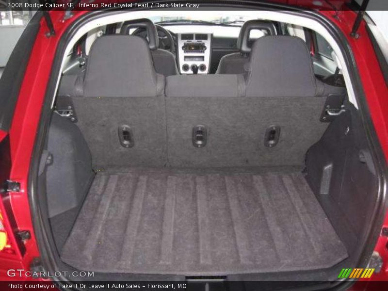 Inferno Red Crystal Pearl / Dark Slate Gray 2008 Dodge Caliber SE