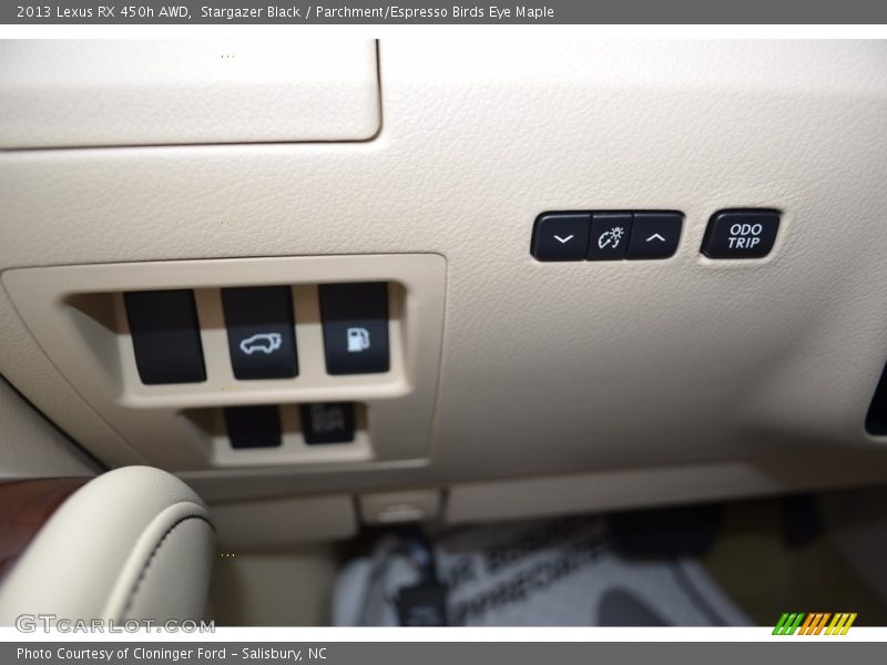 Stargazer Black / Parchment/Espresso Birds Eye Maple 2013 Lexus RX 450h AWD
