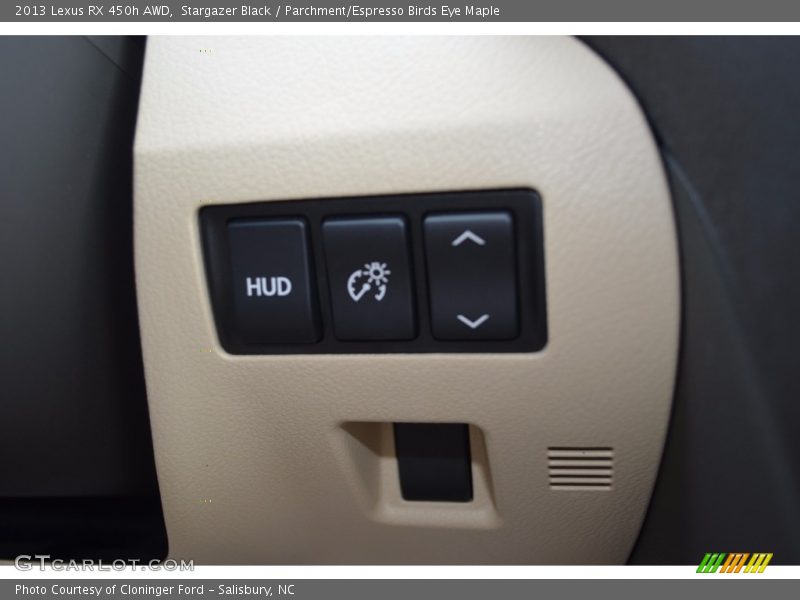 Stargazer Black / Parchment/Espresso Birds Eye Maple 2013 Lexus RX 450h AWD