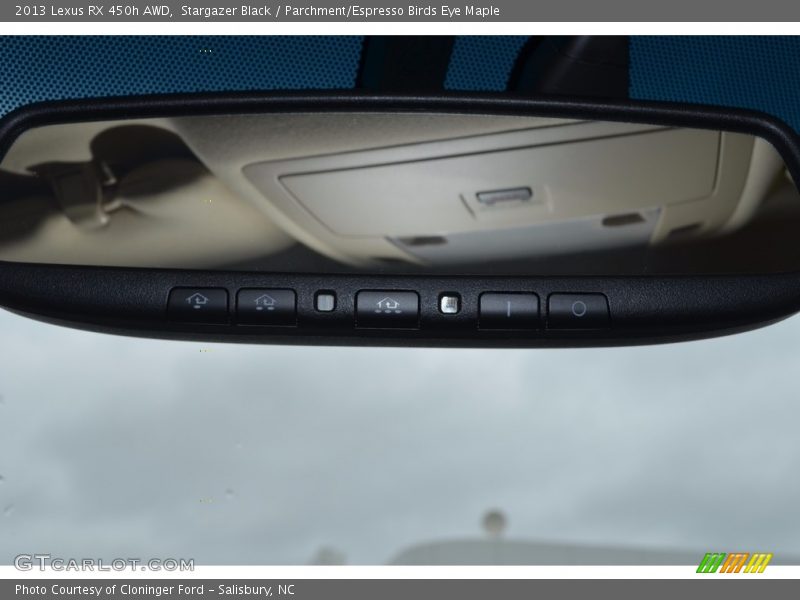 Stargazer Black / Parchment/Espresso Birds Eye Maple 2013 Lexus RX 450h AWD