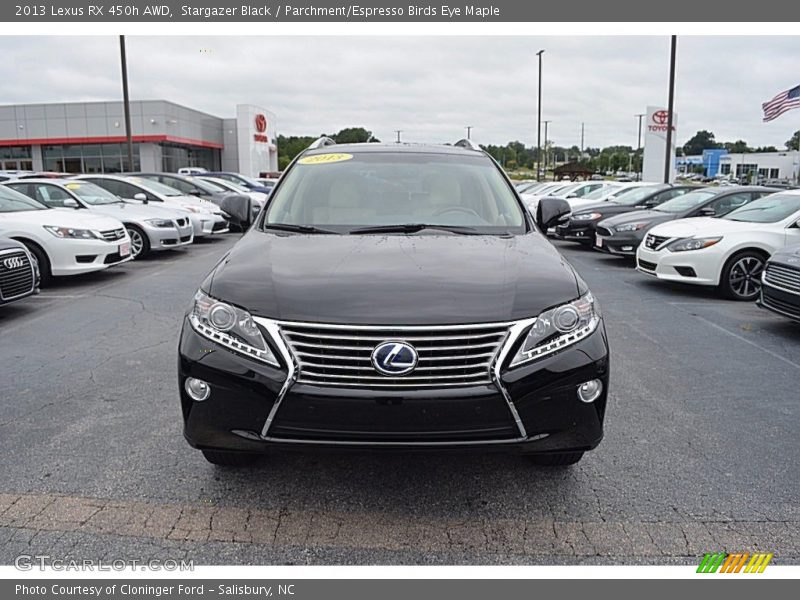 Stargazer Black / Parchment/Espresso Birds Eye Maple 2013 Lexus RX 450h AWD