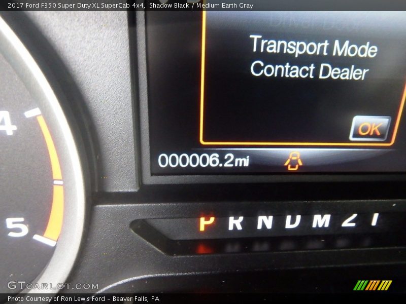Shadow Black / Medium Earth Gray 2017 Ford F350 Super Duty XL SuperCab 4x4