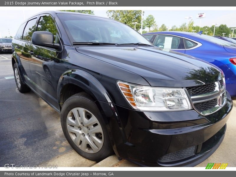 Pitch Black / Black 2015 Dodge Journey American Value Package