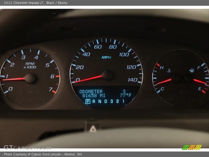 Black / Ebony 2011 Chevrolet Impala LT