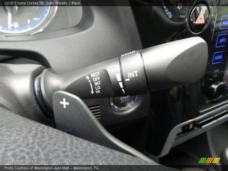 Controls of 2018 Corolla SE