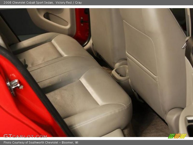 Victory Red / Gray 2008 Chevrolet Cobalt Sport Sedan