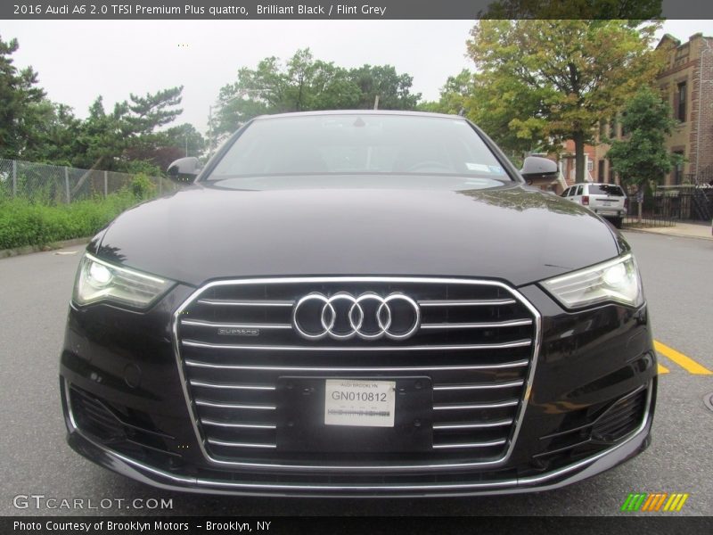Brilliant Black / Flint Grey 2016 Audi A6 2.0 TFSI Premium Plus quattro