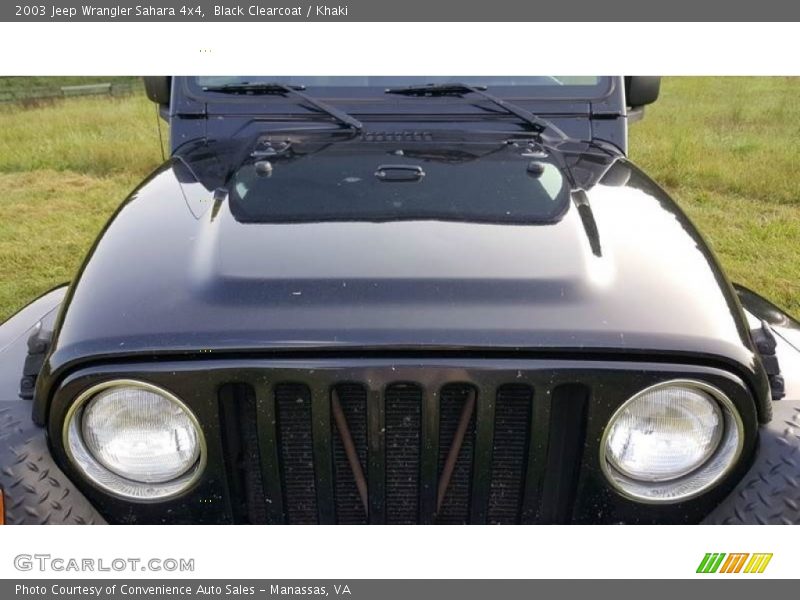 Black Clearcoat / Khaki 2003 Jeep Wrangler Sahara 4x4