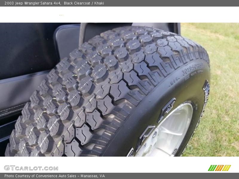 Black Clearcoat / Khaki 2003 Jeep Wrangler Sahara 4x4