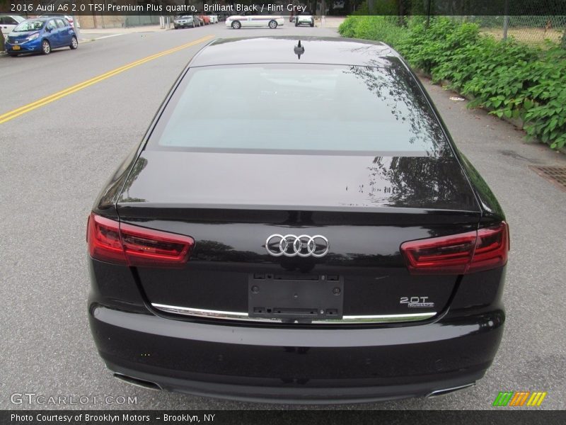 Brilliant Black / Flint Grey 2016 Audi A6 2.0 TFSI Premium Plus quattro