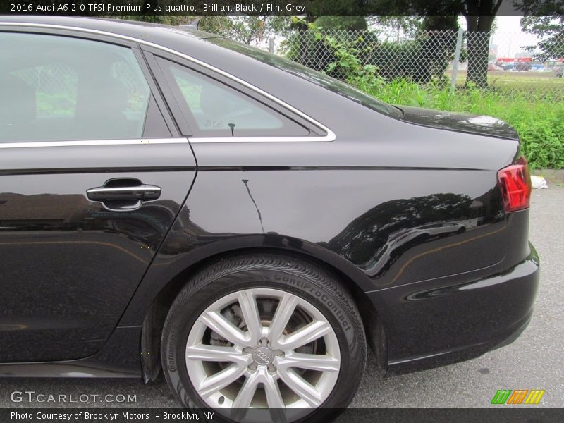 Brilliant Black / Flint Grey 2016 Audi A6 2.0 TFSI Premium Plus quattro