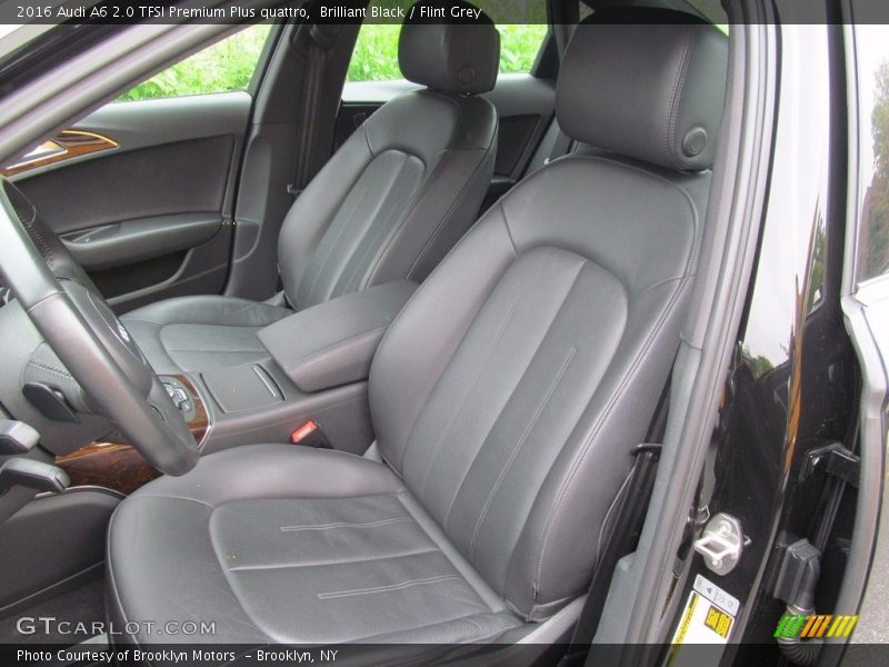 Brilliant Black / Flint Grey 2016 Audi A6 2.0 TFSI Premium Plus quattro