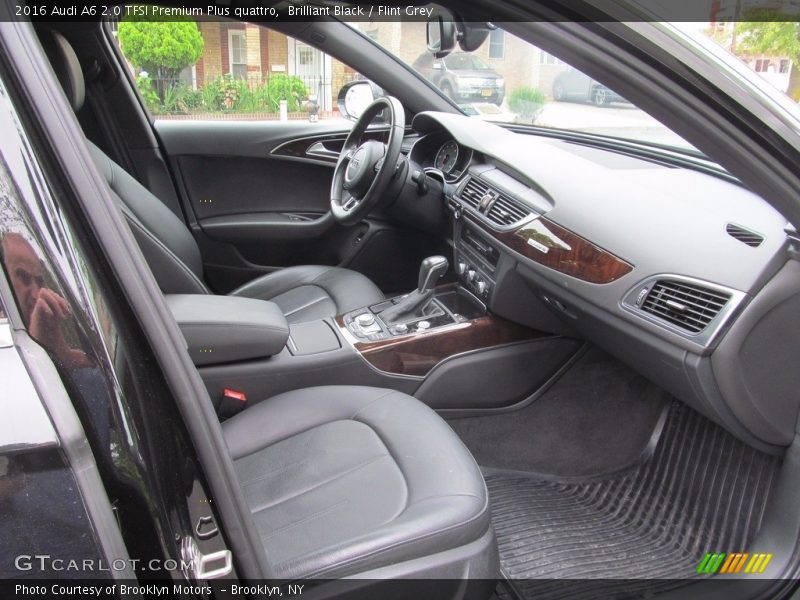 Brilliant Black / Flint Grey 2016 Audi A6 2.0 TFSI Premium Plus quattro