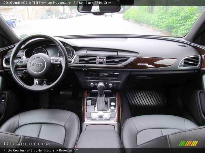 Brilliant Black / Flint Grey 2016 Audi A6 2.0 TFSI Premium Plus quattro