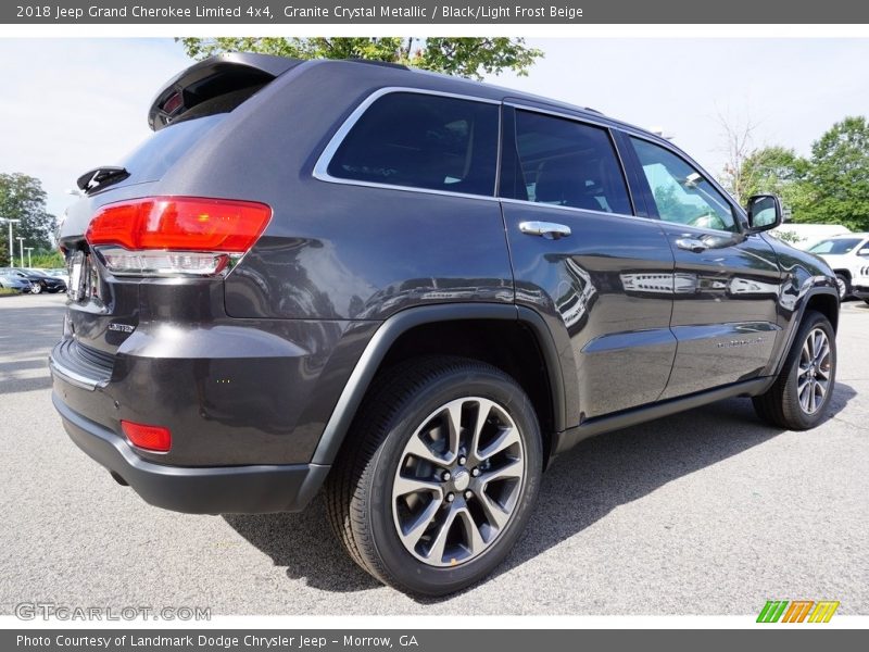 Granite Crystal Metallic / Black/Light Frost Beige 2018 Jeep Grand Cherokee Limited 4x4