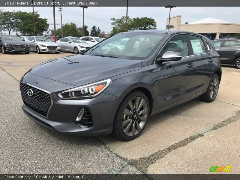 Front 3/4 View of 2018 Elantra GT Sport