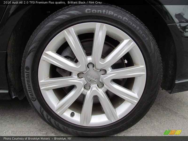 Brilliant Black / Flint Grey 2016 Audi A6 2.0 TFSI Premium Plus quattro