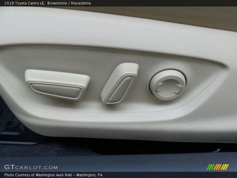 Controls of 2018 Camry LE