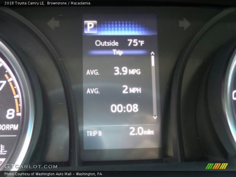 Brownstone / Macadamia 2018 Toyota Camry LE