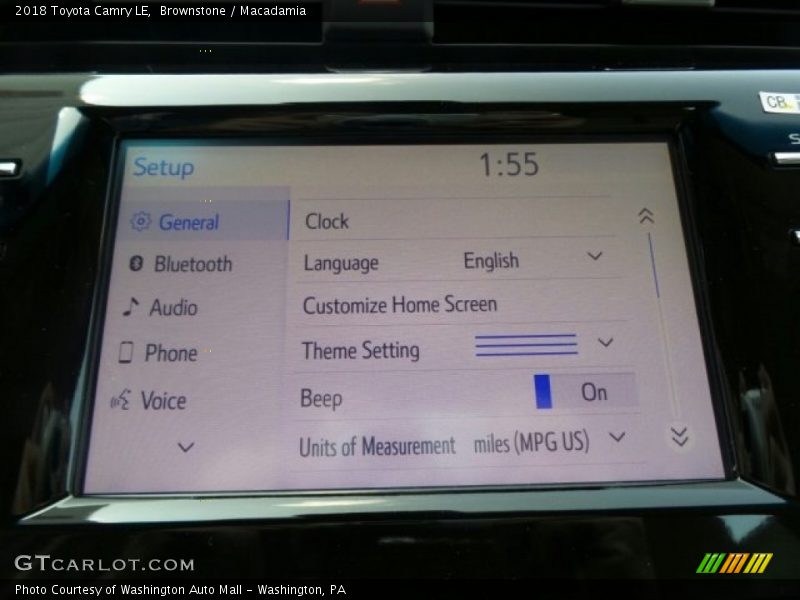 Brownstone / Macadamia 2018 Toyota Camry LE
