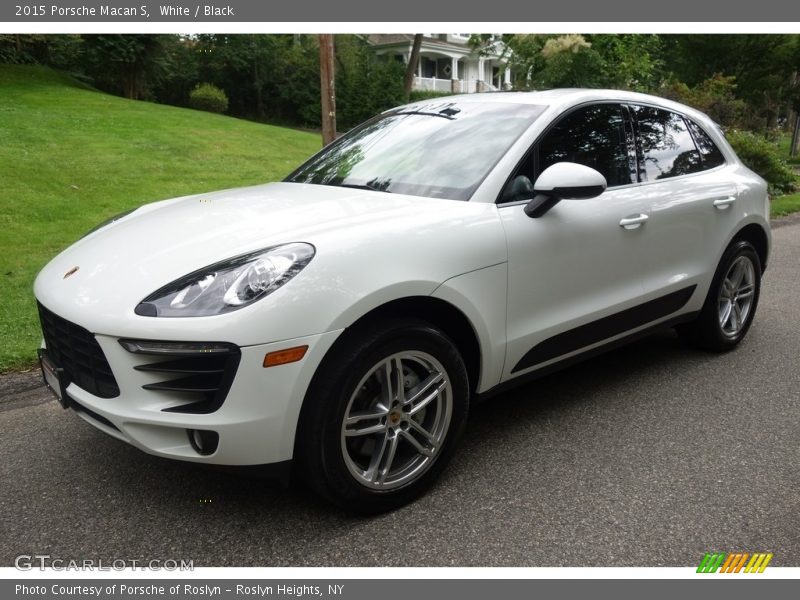 White / Black 2015 Porsche Macan S