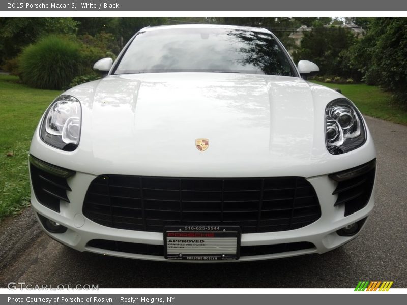 White / Black 2015 Porsche Macan S