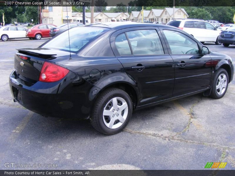 Black / Gray 2007 Chevrolet Cobalt LT Sedan