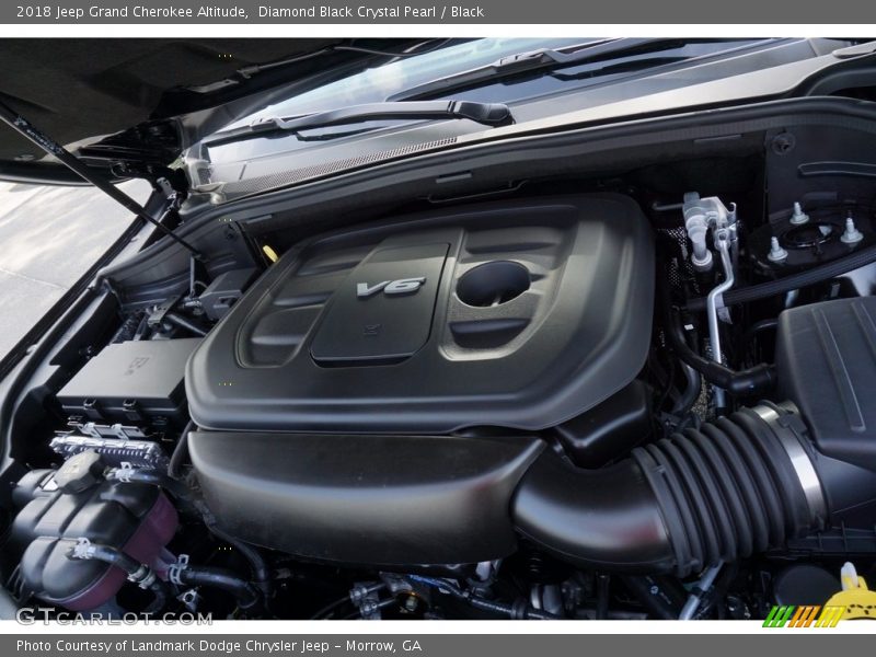  2018 Grand Cherokee Altitude Engine - 3.6 Liter DOHC 24-Valve VVT Pentastar V6