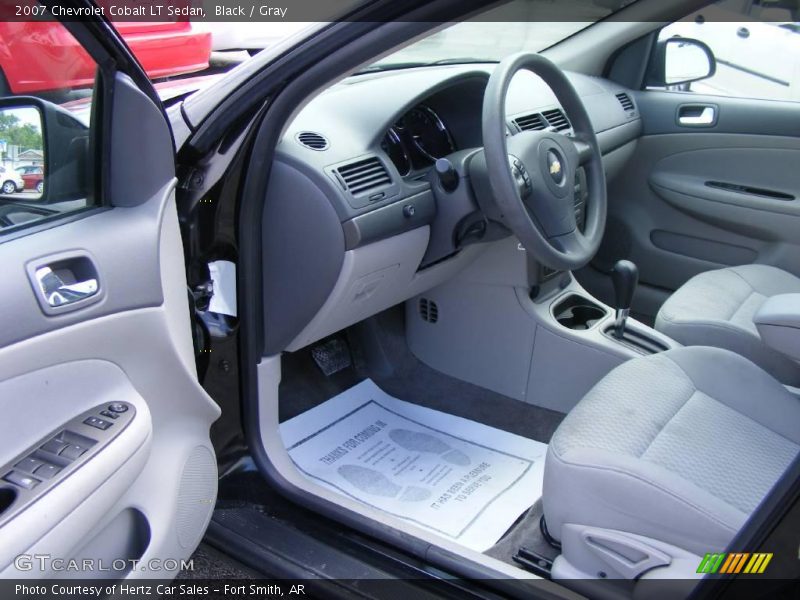 Black / Gray 2007 Chevrolet Cobalt LT Sedan
