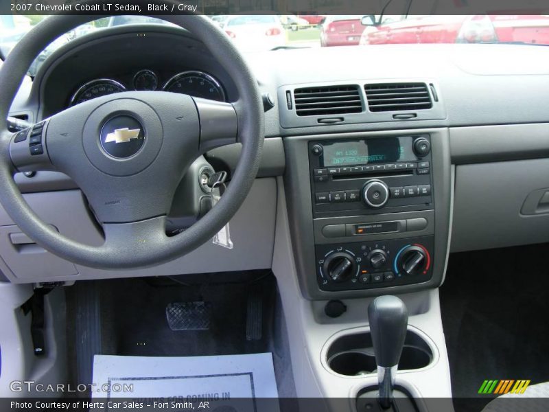 Black / Gray 2007 Chevrolet Cobalt LT Sedan