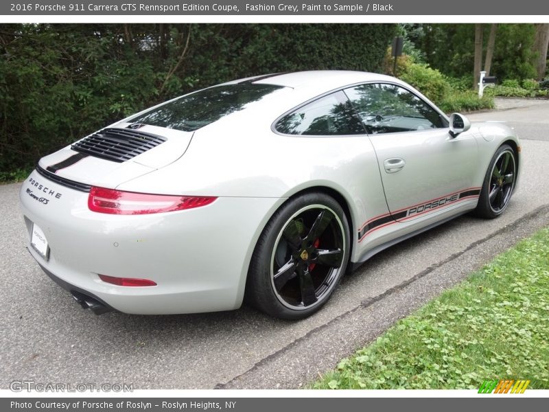  2016 911 Carrera GTS Rennsport Edition Coupe Fashion Grey, Paint to Sample