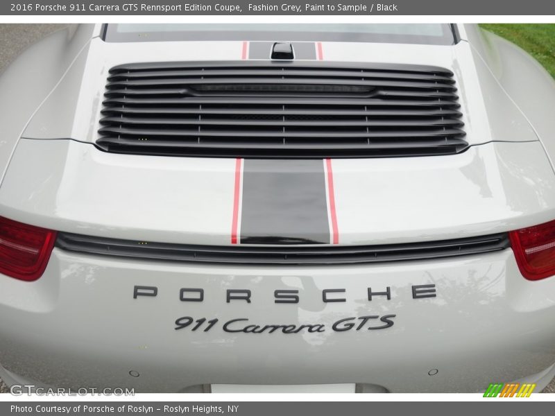  2016 911 Carrera GTS Rennsport Edition Coupe Logo