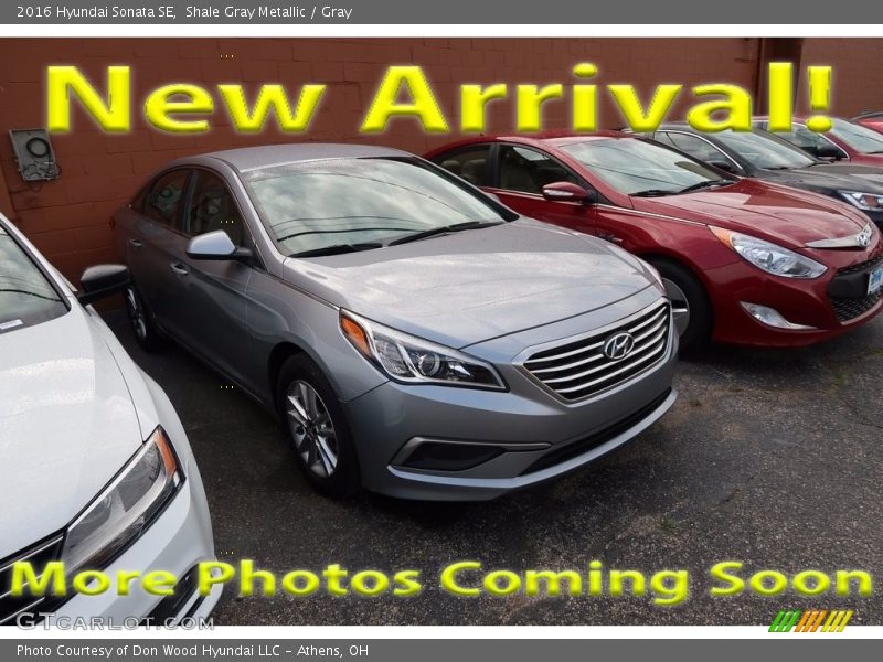 Shale Gray Metallic / Gray 2016 Hyundai Sonata SE