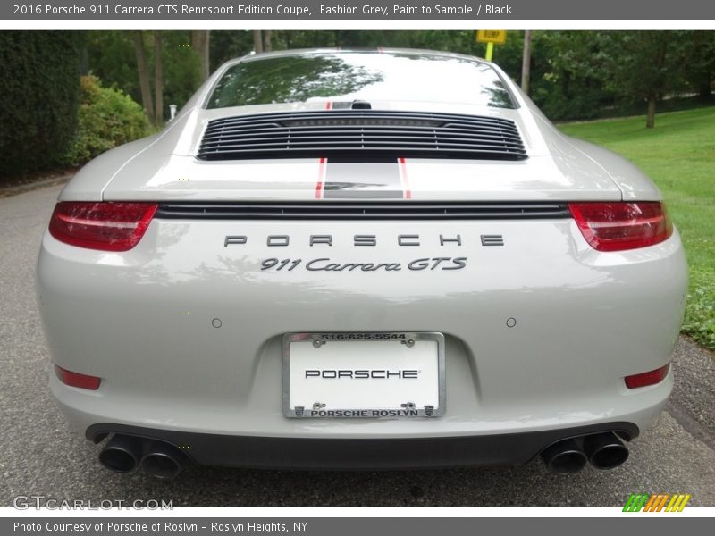 Fashion Grey, Paint to Sample / Black 2016 Porsche 911 Carrera GTS Rennsport Edition Coupe