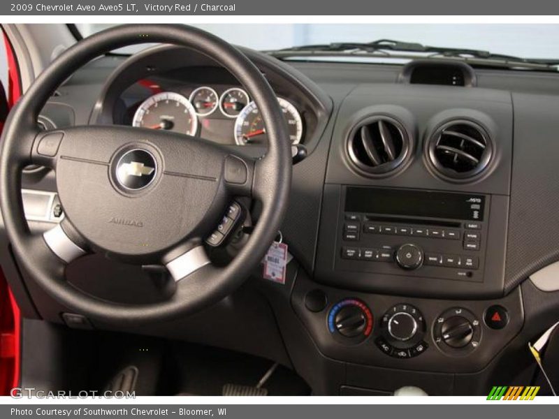 Victory Red / Charcoal 2009 Chevrolet Aveo Aveo5 LT