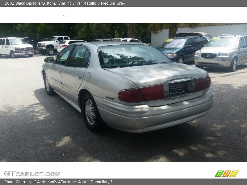 Sterling Silver Metallic / Medium Gray 2002 Buick LeSabre Custom